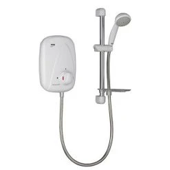 Mira - Vigour Thermostatic Power Shower - White & Chrome - 1.1532.353