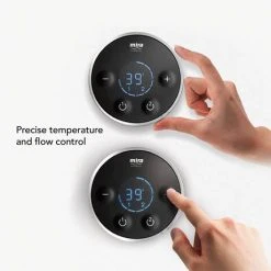 Mira Platinum Rear Fed Digital Shower - Pumped - 1.1666.201 -ShowerLux Shop 1.1666.201 D3N 460