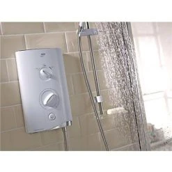 Mira - Sport 9.8kw Thermostatic Electric Shower - White & Chrome - 1.1746.006 -ShowerLux Shop 1.1746.005 D2 375