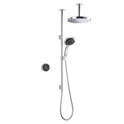 Mira Platinum Dual Ceiling Fed Digital Shower - Pumped - 1.1796.002