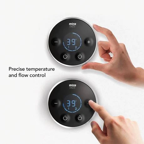 Mira Platinum Dual Rear Fed Digital Shower - Pumped - 1.1796.004 6 Mira Platinum Dual Rear Fed Digital Shower - Pumped - 1.1796.004 - Image 4