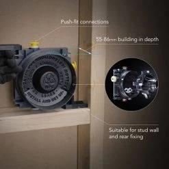 Mira Evoco Dual Outlet Chrome Thermostatic Mixer Shower - 1.1967.002 -ShowerLux Shop 1.1967.002 D4 460