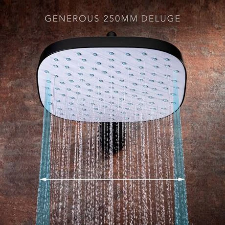 Mira Evoco Dual Outlet Matt Black Thermostatic Mixer Shower - 1.1967.003 4 Mira Evoco Dual Outlet Matt Black Thermostatic Mixer Shower - 1.1967.003 - Image 2