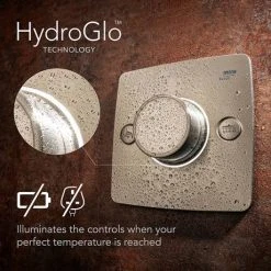 Mira Evoco Dual Outlet Brushed Nickel Thermostatic Mixer Shower - 1.1967.004 -ShowerLux Shop 1.1967.004 D5 460