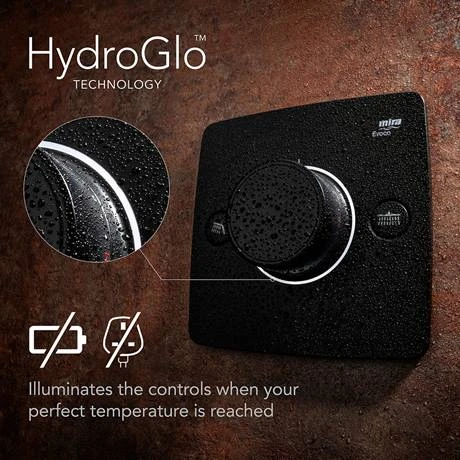 Mira Evoco Triple Outlet Matt Black Thermostatic Mixer Shower with Bathfill - 1.1967.010 7 Mira Evoco Triple Outlet Matt Black Thermostatic Mixer Shower with Bathfill - 1.1967.010 - Image 5