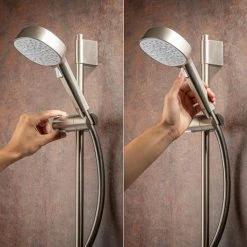 Mira Evoco Triple Outlet Brushed Nickel Thermostatic Mixer Shower with Bathfill - 1.1967.011 -ShowerLux Shop 1.1967.011 D3 460