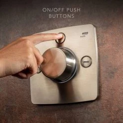 Mira Evoco Triple Outlet Brushed Nickel Thermostatic Mixer Shower with Bathfill - 1.1967.011 -ShowerLux Shop 1.1967.011 D6 460