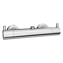 Round Minimalist Top Outlet Bar Shower Valve