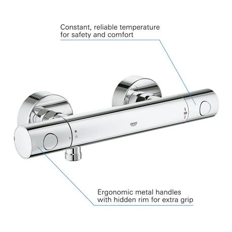 Grohe G800 Thermostatic Low Pressure Euphoria Shower Set 5 Grohe G800 Thermostatic Low Pressure Euphoria Shower Set - Image 3
