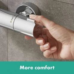 Hansgrohe Ecostat 1001 CL Thermostatic Exposed Shower Mixer - 13211000 -ShowerLux Shop 13211000 D3 460