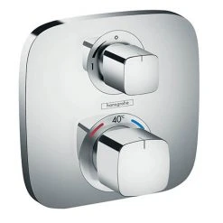 Hansgrohe Ecostat E Thermostat 1 Function Concealed Finish Set - 15707000