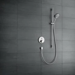 Hansgrohe ShowerSelect S Thermostatic Mixer for Concealed Installation for 1 Outlet - 15744000 -ShowerLux Shop 15744000 D2 460