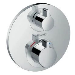 Hansgrohe Ecostat S Thermostat 1 Function Concealed Finish Set - 15757000