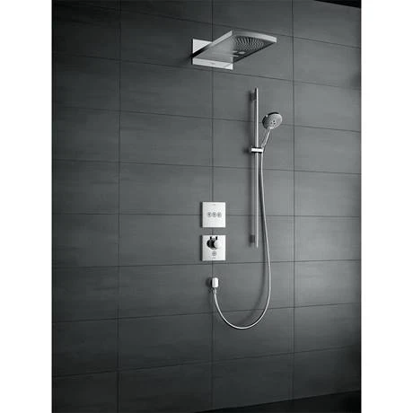 Hansgrohe ShowerSelect HighFlow Thermostatic Mixer for Concealed Installation for Multiple Outlets - 15761000 4 Hansgrohe ShowerSelect HighFlow Thermostatic Mixer for Concealed Installation for Multiple Outlets - 15761000 - Image 2