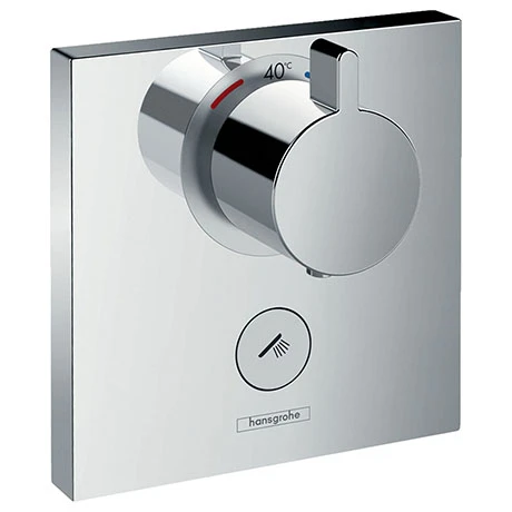 Hansgrohe ShowerSelect HighFlow Thermostatic Mixer for Concealed Installation for Multiple Outlets - 15761000 3 Hansgrohe ShowerSelect HighFlow Thermostatic Mixer for Concealed Installation for Multiple Outlets - 15761000