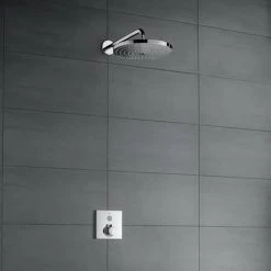 Hansgrohe ShowerSelect Thermostatic Mixer for Concealed Installation for 1 Outlet - 15762000 5 Hansgrohe ShowerSelect Thermostatic Mixer for Concealed Installation for 1 Outlet - 15762000 -ShowerLux Shop 15762000 D1 460