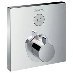 Hansgrohe ShowerSelect Thermostatic Mixer for Concealed Installation for 1 Outlet - 15762000