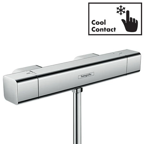 Hansgrohe Ecostat E Thermostatic Exposed Shower Mixer - 15773000 3 Hansgrohe Ecostat E Thermostatic Exposed Shower Mixer - 15773000