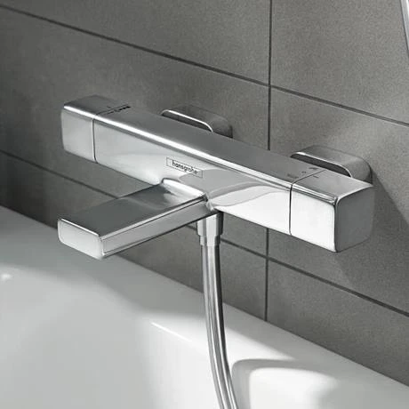 Hansgrohe Ecostat E Thermostatic Exposed Bath Shower Mixer - 15774000 4 Hansgrohe Ecostat E Thermostatic Exposed Bath Shower Mixer - 15774000 - Image 2