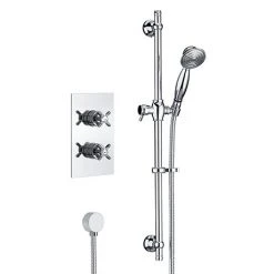 Bristan 1901 Traditional Shower Pack with Adjustable Riser
