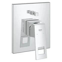 Grohe Eurocube Single Lever Bath Shower Mixer Trim - 19896000