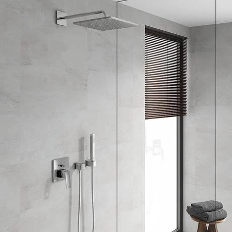 Grohe Eurocube Perfect Shower Set with Rainshower Mono 310 Cube - 25238000 4 Grohe Eurocube Perfect Shower Set with Rainshower Mono 310 Cube - 25238000 - Image 2