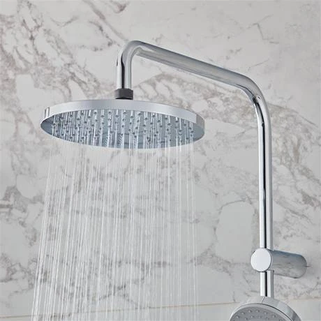 Hansgrohe Vernis Blend EcoSmart Showerpipe 200 Thermostatic Shower Mixer - 26089000 5 Hansgrohe Vernis Blend EcoSmart Showerpipe 200 Thermostatic Shower Mixer - 26089000 - Image 3