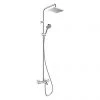 Hansgrohe Vernis Shape Showerpipe 230 Thermostatic Bath Shower Mixer - 26284000 -ShowerLux Shop 26098000 P
