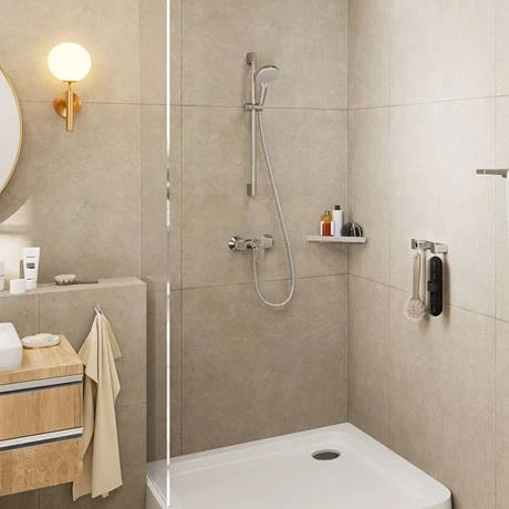 Hansgrohe Vernis Blend Vario 2 Spray Shower Slider Rail Kit 65cm - 26275000 4 Hansgrohe Vernis Blend Vario 2 Spray Shower Slider Rail Kit 65cm - 26275000 - Image 2