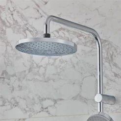 Hansgrohe Vernis Blend Showerpipe 200 Thermostatic Shower Mixer - Chrome - 26276000 12 Hansgrohe Vernis Blend Showerpipe 200 Thermostatic Shower Mixer - Chrome - 26276000 -ShowerLux Shop 26276000.ai1 460