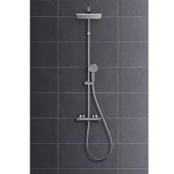 Hansgrohe Pack of 2 Vernis Shape Showerpipe 230 Thermostatic Shower Mixer - 26287000 7 Hansgrohe Pack of 2 Vernis Shape Showerpipe 230 Thermostatic Shower Mixer - 26287000 -ShowerLux Shop 26286000 D2 460