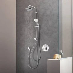 Grohe New Tempesta System 210 Flex Shower System with Diverter - 26381001 10 Grohe New Tempesta System 210 Flex Shower System with Diverter - 26381001 -ShowerLux Shop 26381001 D3 460