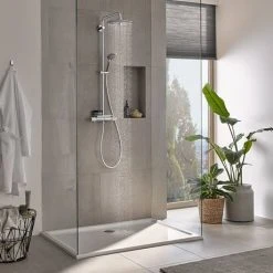 Grohe Vitalio Joy 260 Thermostatic Shower System - 26403002 7 Grohe Vitalio Joy 260 Thermostatic Shower System - 26403002 -ShowerLux Shop 26403002 D2 460