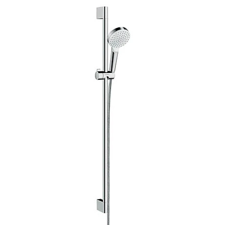 Hansgrohe Crometta 1 Spray Shower Slider Rail Kit 90cm - 26537400 3 Hansgrohe Crometta 1 Spray Shower Slider Rail Kit 90cm - 26537400