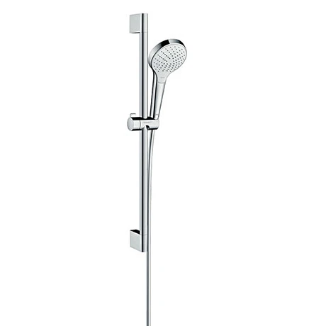 Hansgrohe Croma Select S Vario EcoSmart 9 l/min 3 Spray Shower Slider Rail Kit 65cm - 26563400 3 Hansgrohe Croma Select S Vario EcoSmart 9 l/min 3 Spray Shower Slider Rail Kit 65cm - 26563400