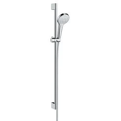 Hansgrohe Croma Select S Multi 3 Spray Shower Slider Rail Kit 90cm - 26570400