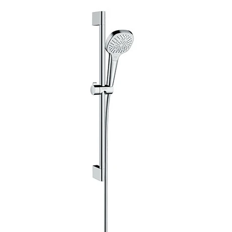 Hansgrohe Croma Select E 110 Multi 3 Spray Shower Slider Rail Kit 90cm - 26590400 3 Hansgrohe Croma Select E 110 Multi 3 Spray Shower Slider Rail Kit 90cm - 26590400