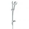 Hansgrohe Raindance Select E 120 3-Spray 65cm Shower Slider Rail Kit with Soap Dish - 26620000 2 Hansgrohe Raindance Select E 120 3-Spray 65cm Shower Slider Rail Kit with Soap Dish - 26620000 -ShowerLux Shop 26620000 P