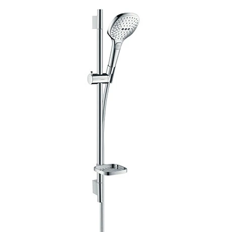 Hansgrohe Raindance Select E 120 3-Spray 65cm Shower Slider Rail Kit with Soap Dish - 26620000 3 Hansgrohe Raindance Select E 120 3-Spray 65cm Shower Slider Rail Kit with Soap Dish - 26620000