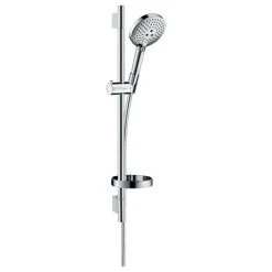 Hansgrohe Raindance Select S 120 3-Spray 65cm Shower Slider Rail Kit with Soap Dish - 26630000
