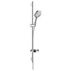 Hansgrohe Raindance Select S 120 3-Spray 90cm Shower Slider Rail Kit with Soap Dish - 26631000