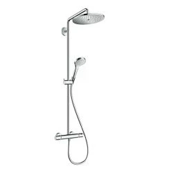 Hansgrohe Croma Select S EcoSmart Showerpipe 280 Thermostatic Shower Mixer - 26794000