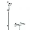Hansgrohe Croma Select E Vario Thermostatic Shower System with 90cm Shower Slider Rail Kit - 27082400 2 Hansgrohe Croma Select E Vario Thermostatic Shower System with 90cm Shower Slider Rail Kit - 27082400 -ShowerLux Shop 27082400 P