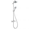Hansgrohe Raindance S Showerpipe 240 Thermostatic Shower Mixer - 27115000 2 Hansgrohe Raindance S Showerpipe 240 Thermostatic Shower Mixer - 27115000 -ShowerLux Shop 27115000 P
