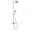 Hansgrohe Raindance S Showerpipe 240 Thermostatic Bath Shower Mixer - 27117000 2 Hansgrohe Raindance S Showerpipe 240 Thermostatic Bath Shower Mixer - 27117000 -ShowerLux Shop 27117000 P