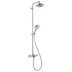 Hansgrohe Raindance S Showerpipe 240 Thermostatic Bath Shower Mixer - 27117000