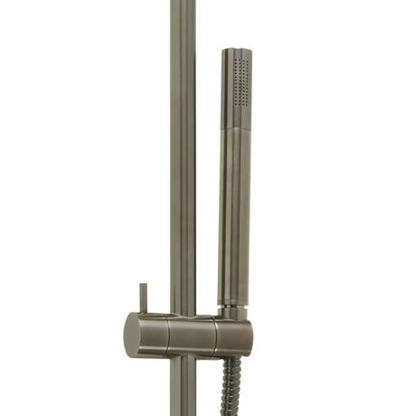 JTP Vos Brushed Black Slider Rail Kit with Integrated Wall Outlet 4 JTP Vos Brushed Black Slider Rail Kit with Integrated Wall Outlet - Image 2