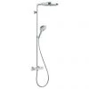 Hansgrohe Raindance Select S Showerpipe 240 Thermostatic Shower Mixer - Chrome - 27129000 2 Hansgrohe Raindance Select S Showerpipe 240 Thermostatic Shower Mixer - Chrome - 27129000 -ShowerLux Shop 27129000 P