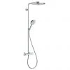 Hansgrohe Raindance Select S Showerpipe 300 Thermostatic Shower Mixer - Chrome - 27133000 2 Hansgrohe Raindance Select S Showerpipe 300 Thermostatic Shower Mixer - Chrome - 27133000 -ShowerLux Shop 27133000 P