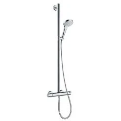 Hansgrohe Croma Select S SemiPipe Multi with Thermostatic Shower Mixer - 27247400